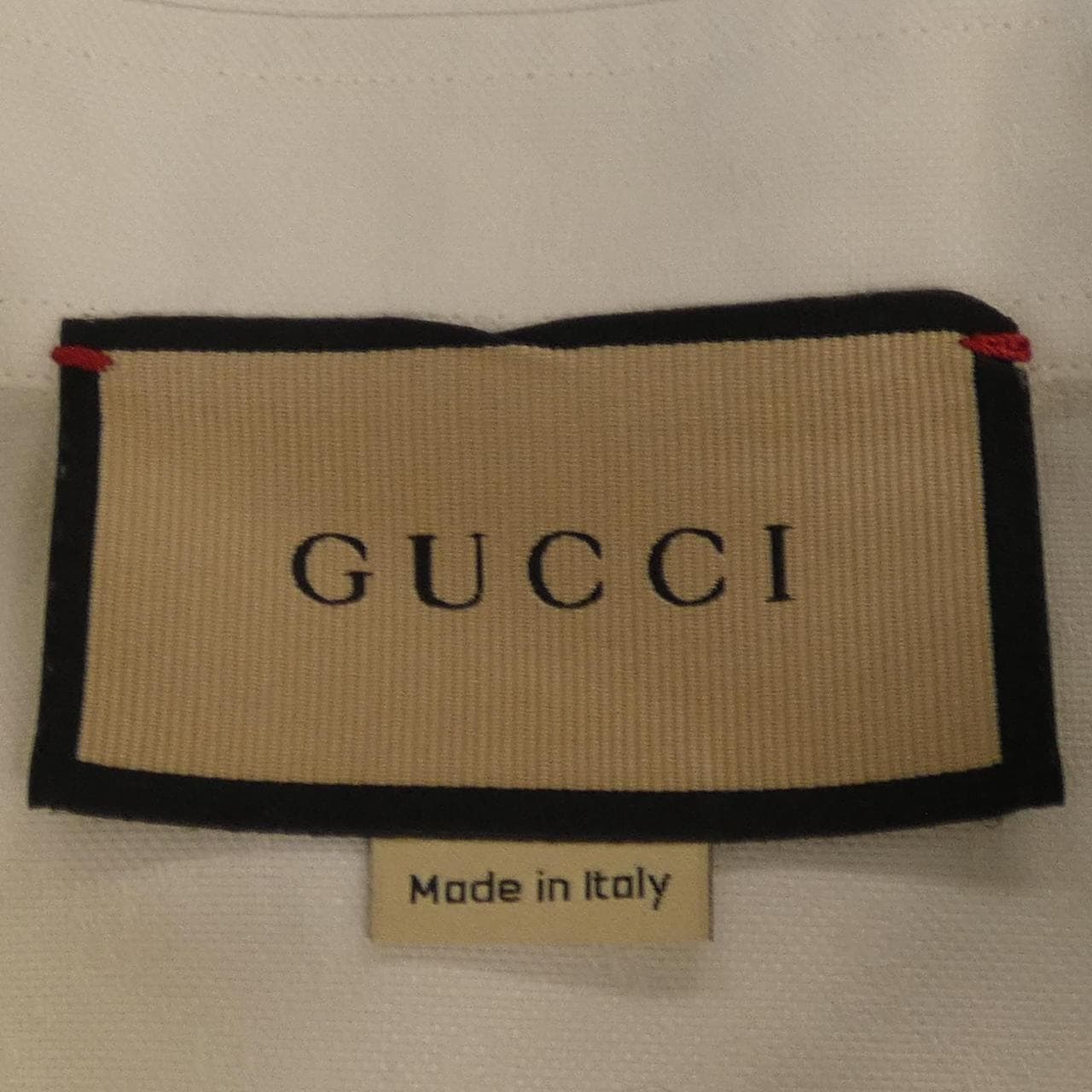 グッチ GUCCI エンブロイダリー付き　オックスフォードコットンシャツ 742711 ZANVH シャツ