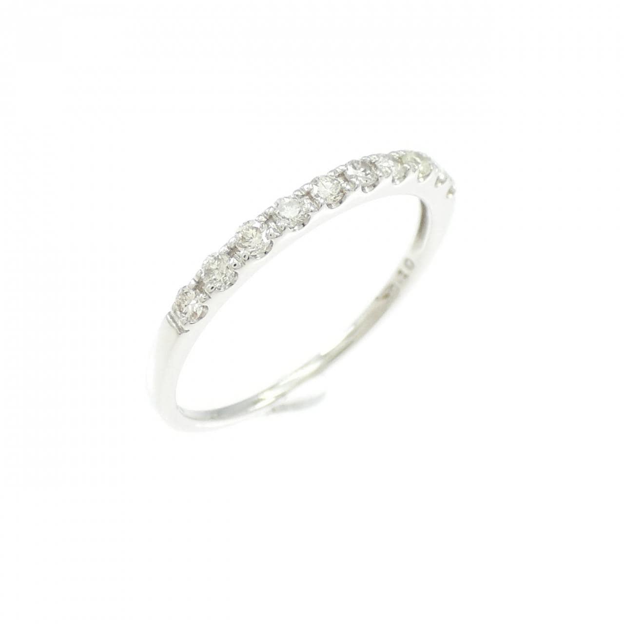 PT900 ハーフエタニティ ダイヤモンド リング 0.10CT