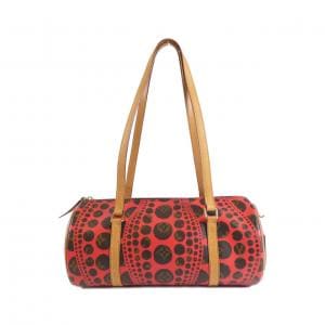 LOUIS VUITTON Monogram Pumpkin Dot (Yayoi Kusama) Papillon 30cm M40689 Bag