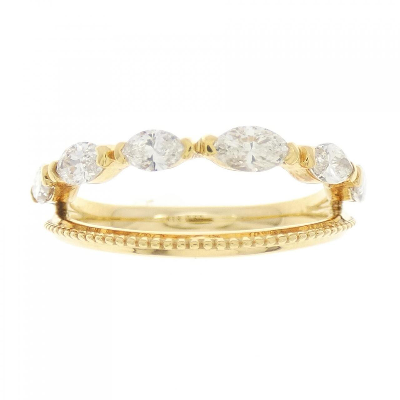 【新品】K18YG ダイヤモンド リング 0.60CT
