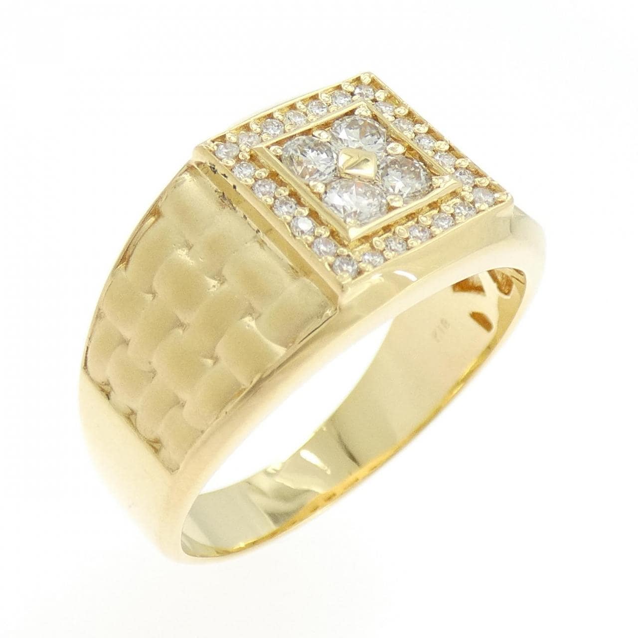 【新品】K18YG ダイヤモンド リング 0.50CT