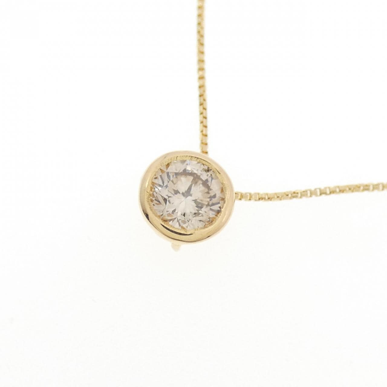 K18YG ダイヤモンド ネックレス 0.3CT