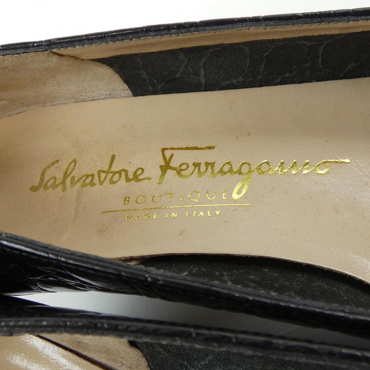 【ヴィンテージ】サルヴァトーレフェラガモ SALVATORE FERRAGAMO 29706 パンプス
