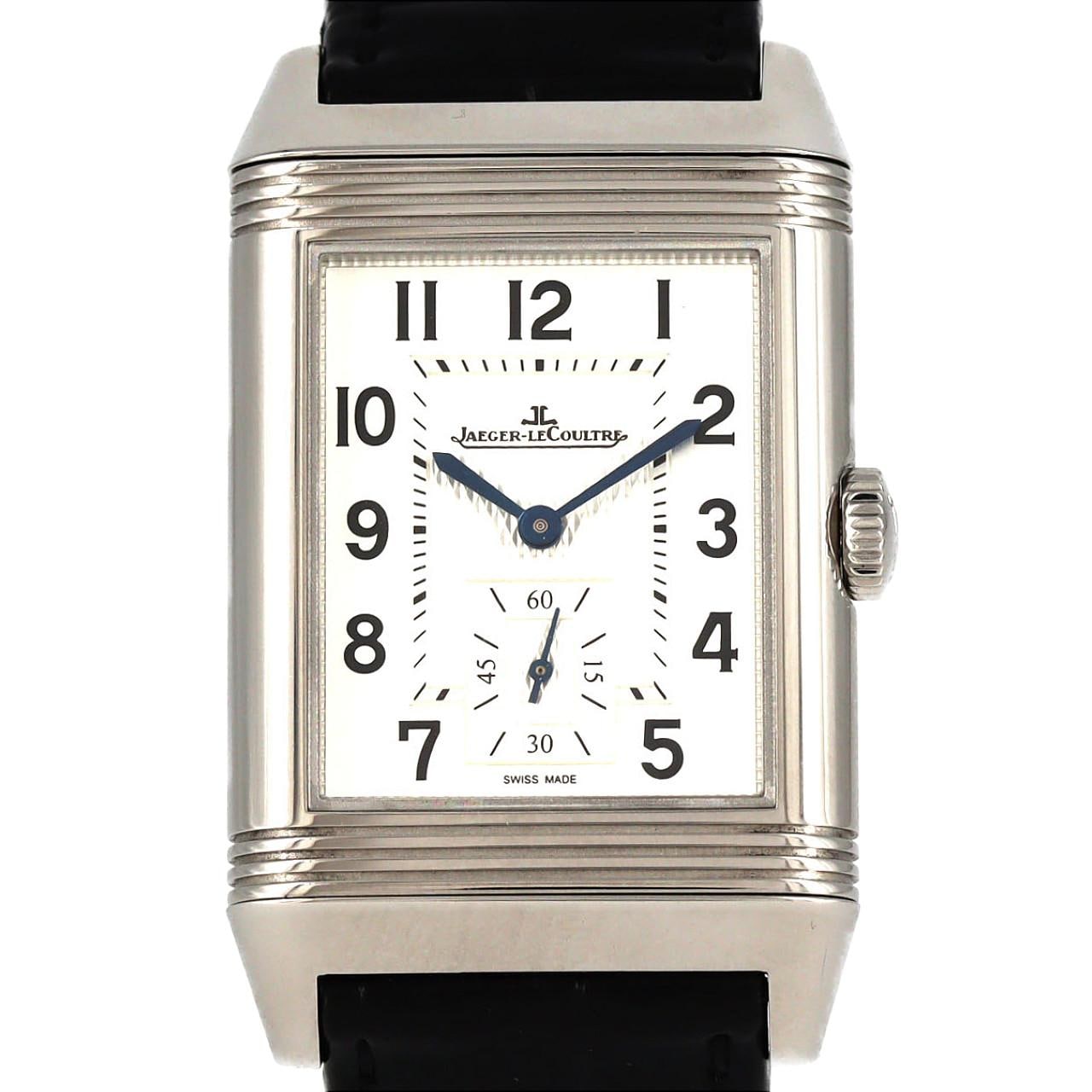 ジャガー･ルクルト レベルソクラシックラージデュオスモールセコンド 215.8.D4/Q3848420 SS 手巻