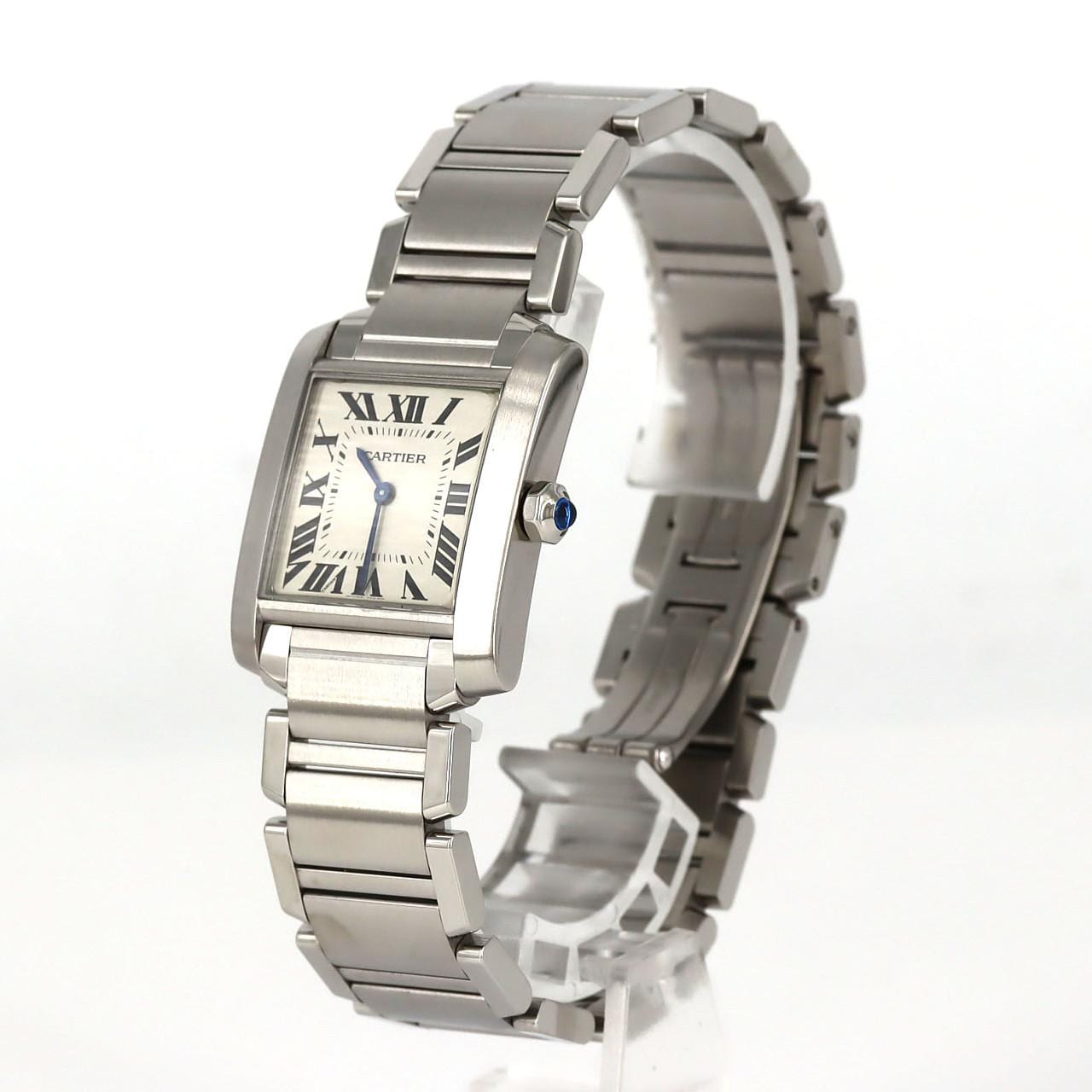 カルティエ タンクフランセーズMM WSTA0005 SS クォーツ