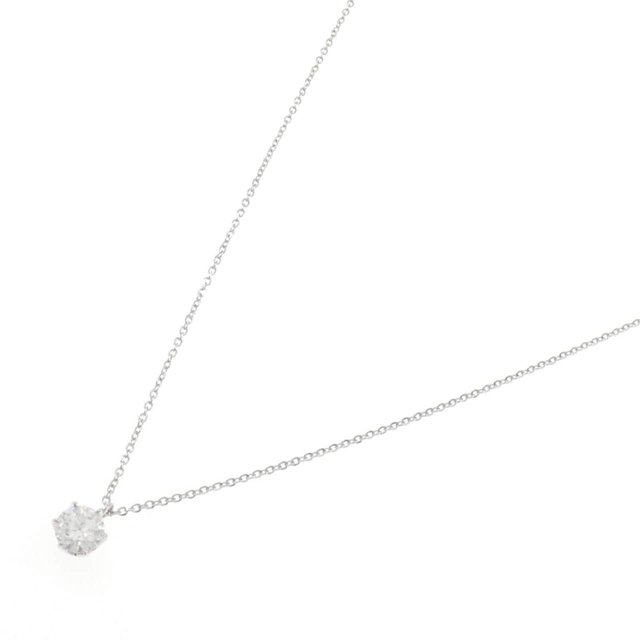 PT950/PT850 ダイヤモンド ネックレス 0.500CT D SI2 3EXT