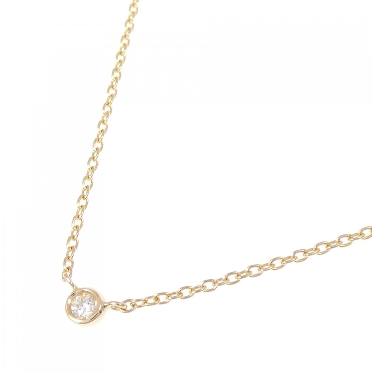 K18YG ダイヤモンド ネックレス 0.03CT