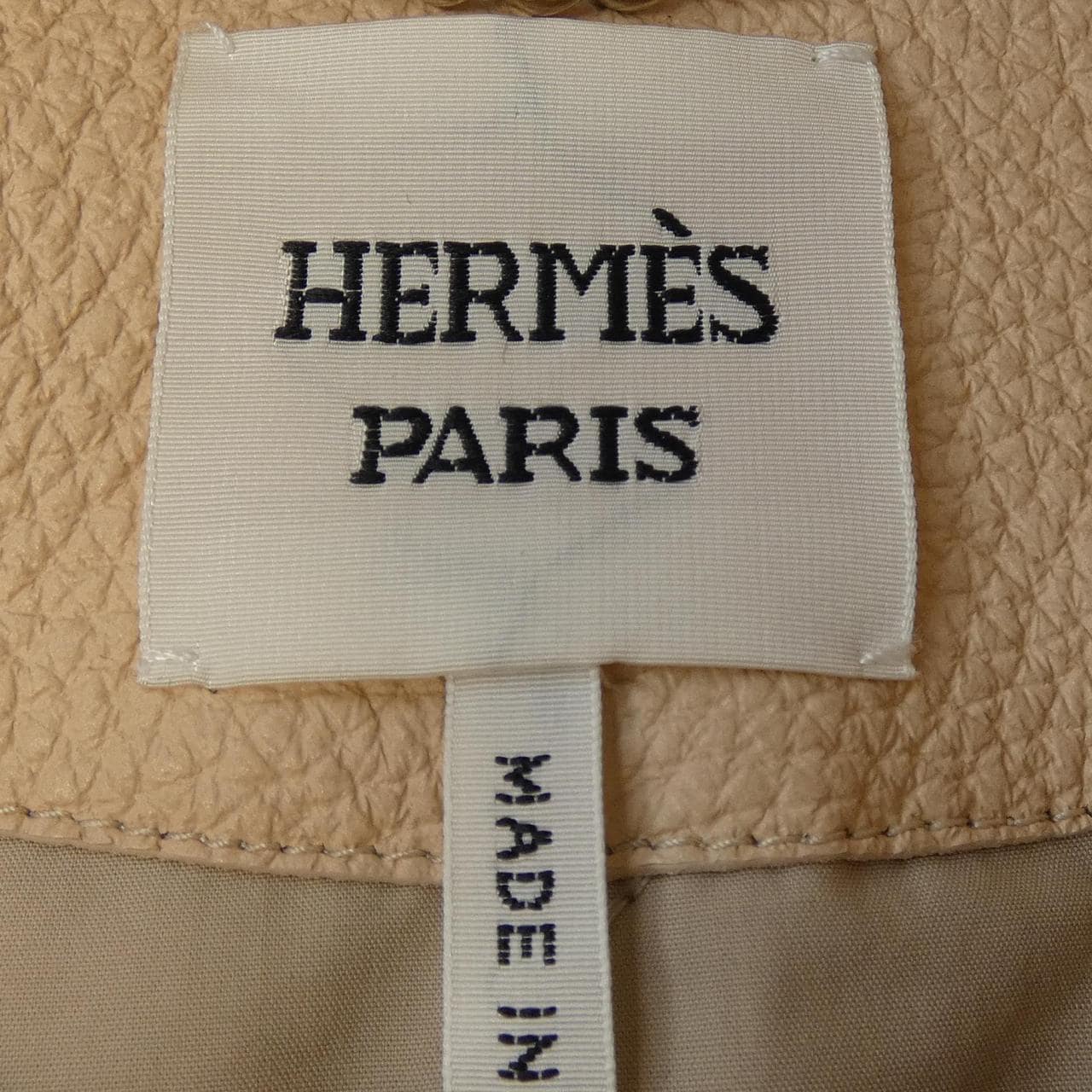 エルメス HERMES 2E1218D0 レザージャケット