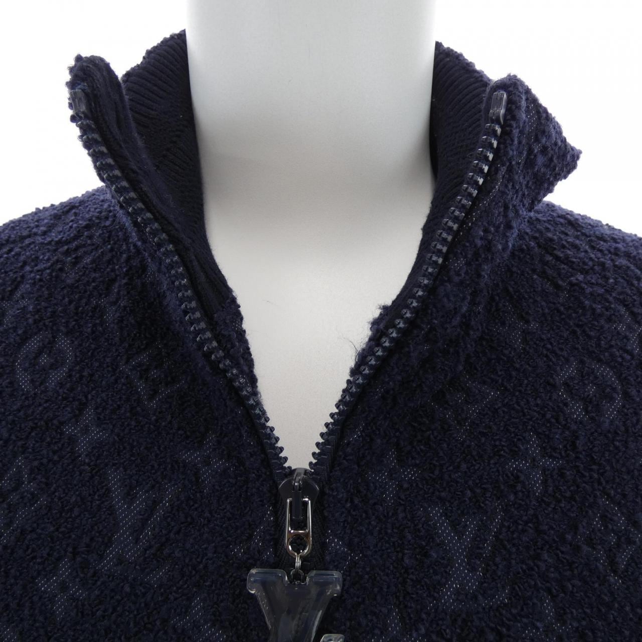 ルイヴィトン LOUIS VUITTON モノグラム ウールブークレ ジップブルゾン HQFB3EY98 ブルゾン