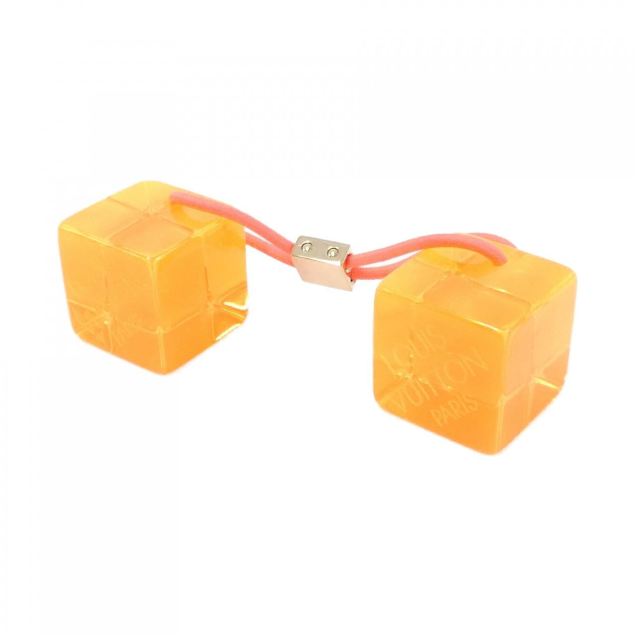 LOUIS VUITTON Vernis Fluo LV Hair Cube R23542 Hair Accessory