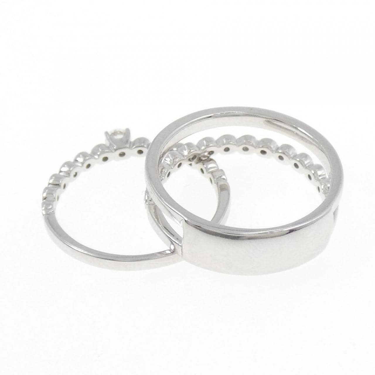 クミキョク ダイヤモンド リング 0.22CT