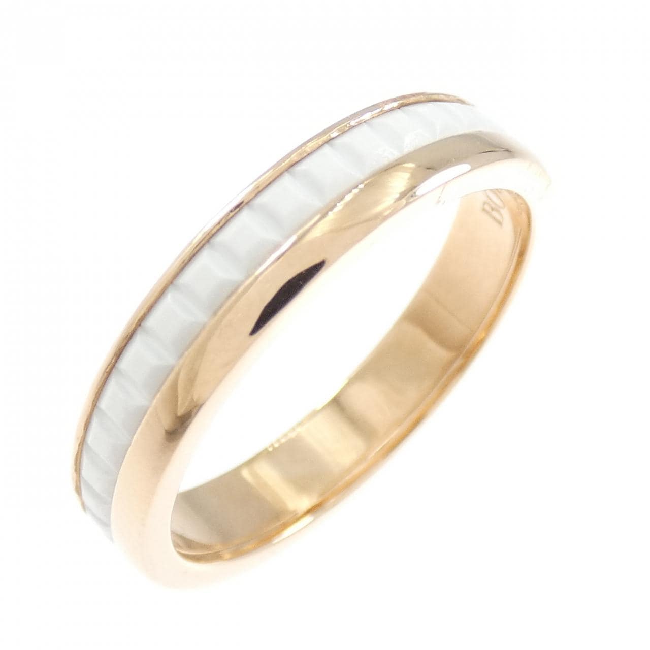 ブシュロン キャトル ホワイト リング