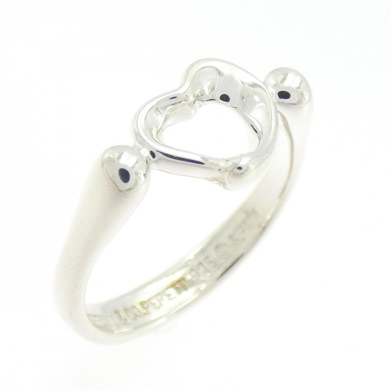 ティファニー オープンハート リング