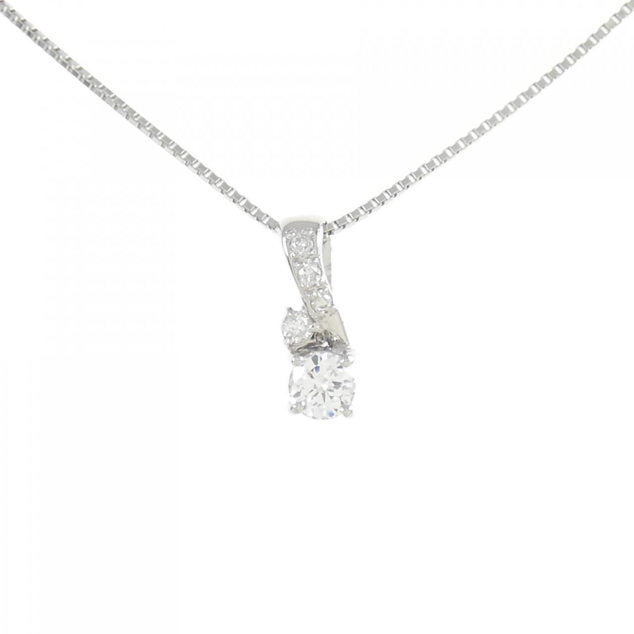 コメ兵｜PT ダイヤモンド ネックレス 0.24CT｜ジュエリー｜ネックレス