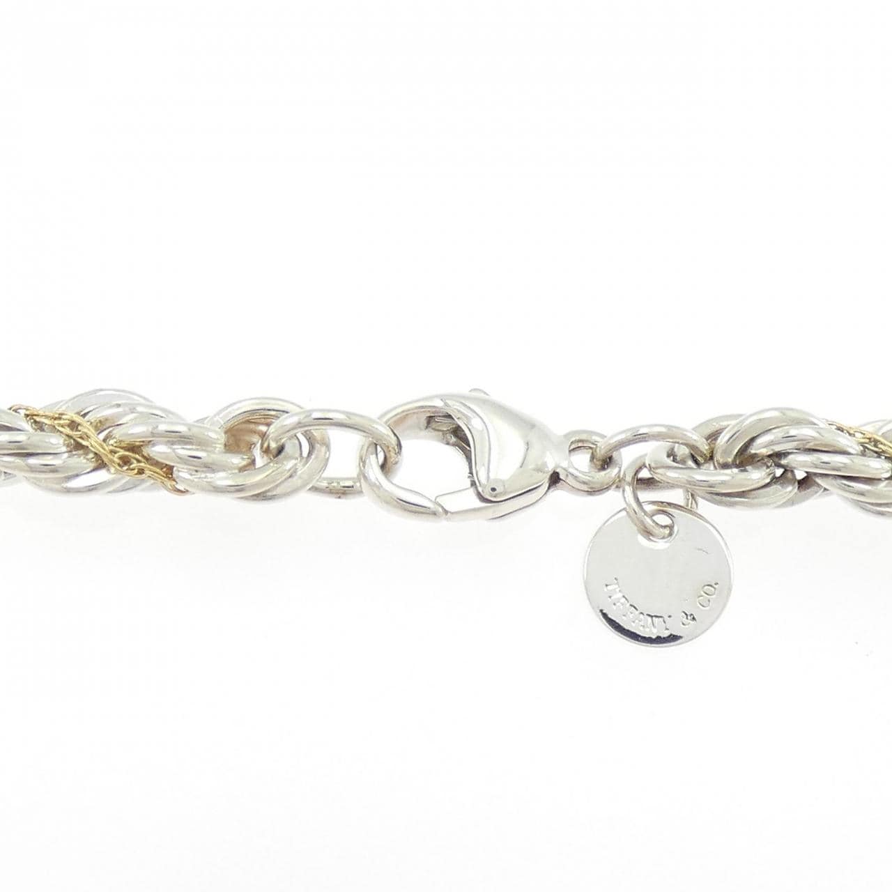 【ヴィンテージ】ティファニー 750YG/925 ブレスレット