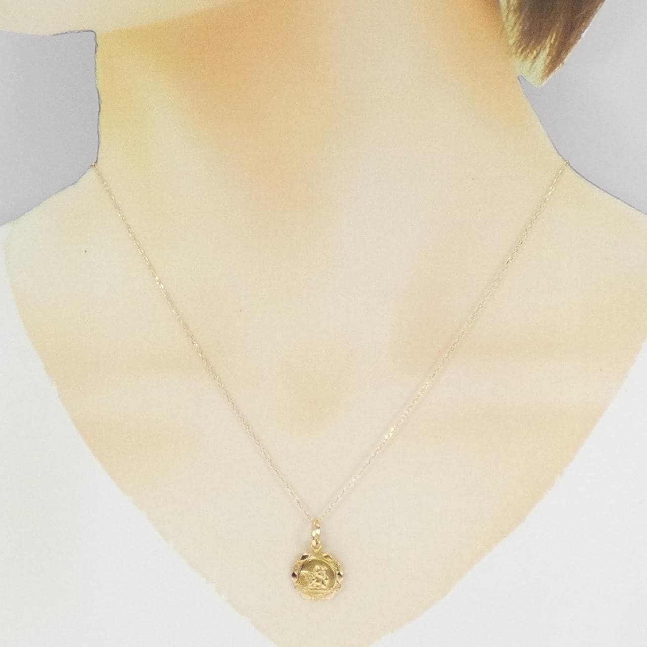 750YG/K18YG ネックレス