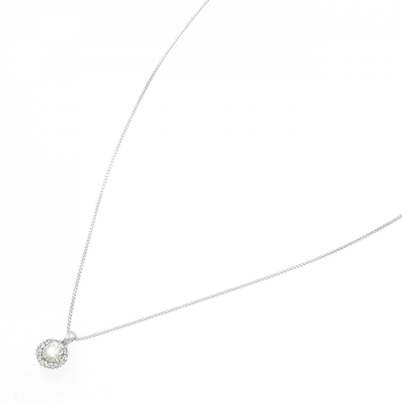 K10WG ダイヤモンド ネックレス 0.27CT