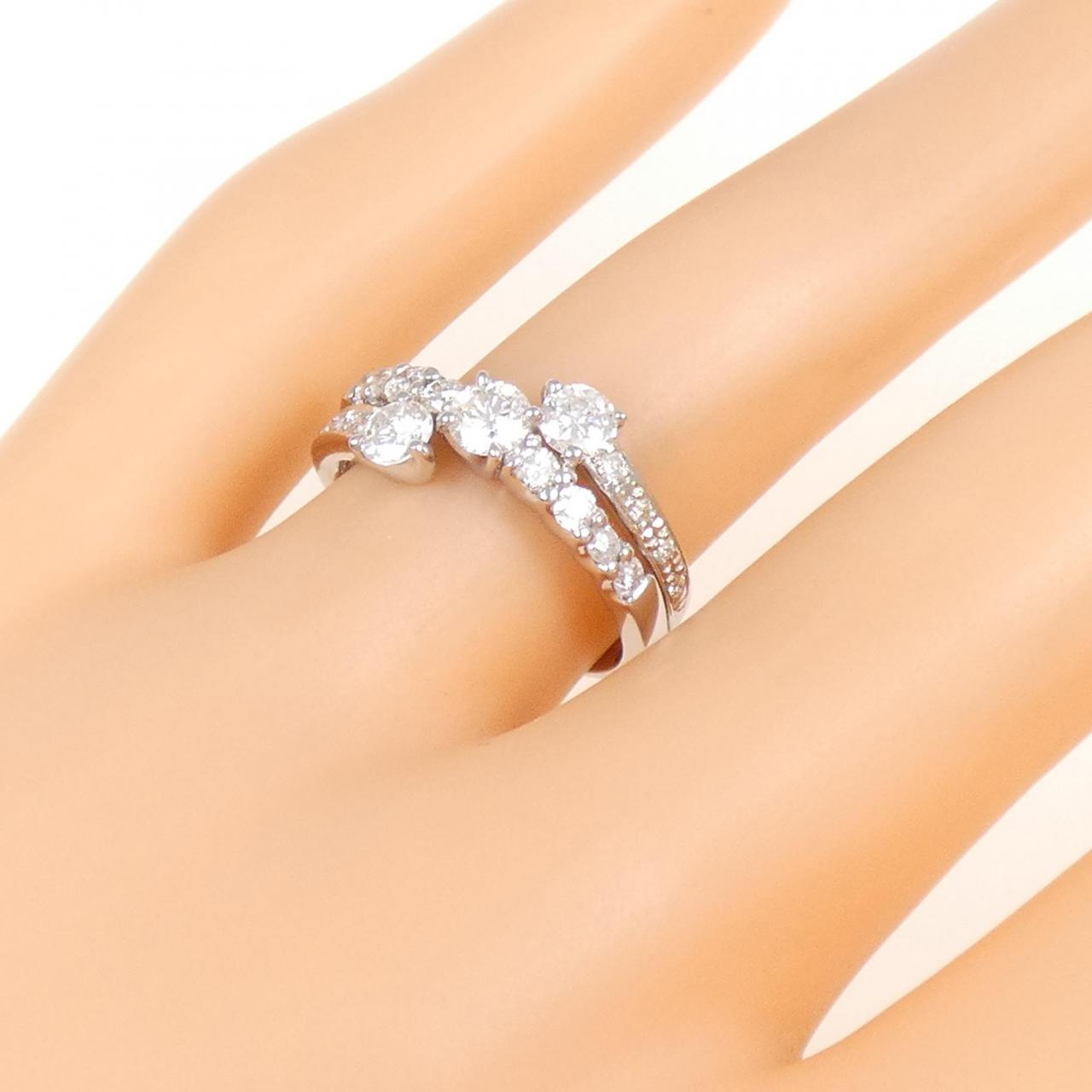 PT ダイヤモンド リング 0.88CT