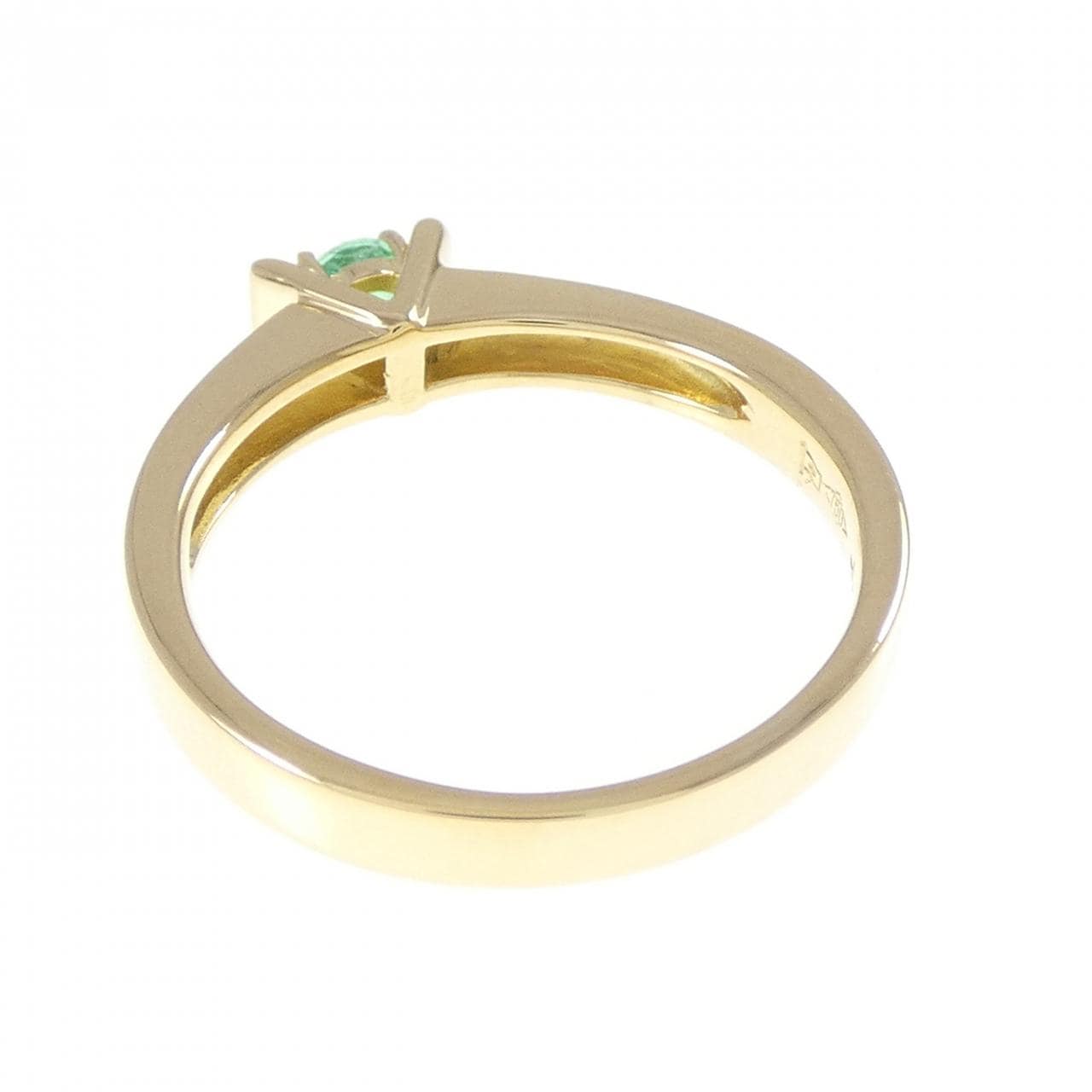 ギンザ タナカ エメラルド リング 0.12CT
