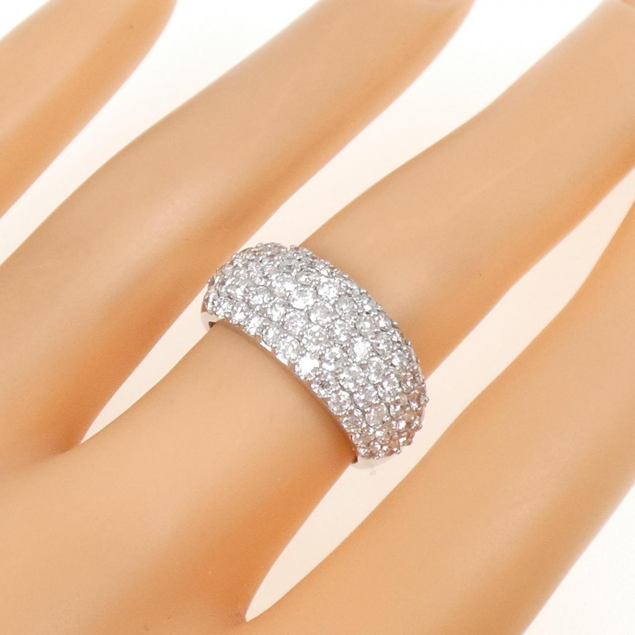 PT900 ダイヤモンド リング 2.00CT