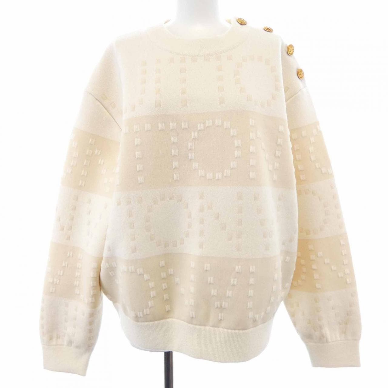 ルイヴィトン LOUIS VUITTON シグネチャーチャンキーストライププルオーバー FOKL31U39 ニット