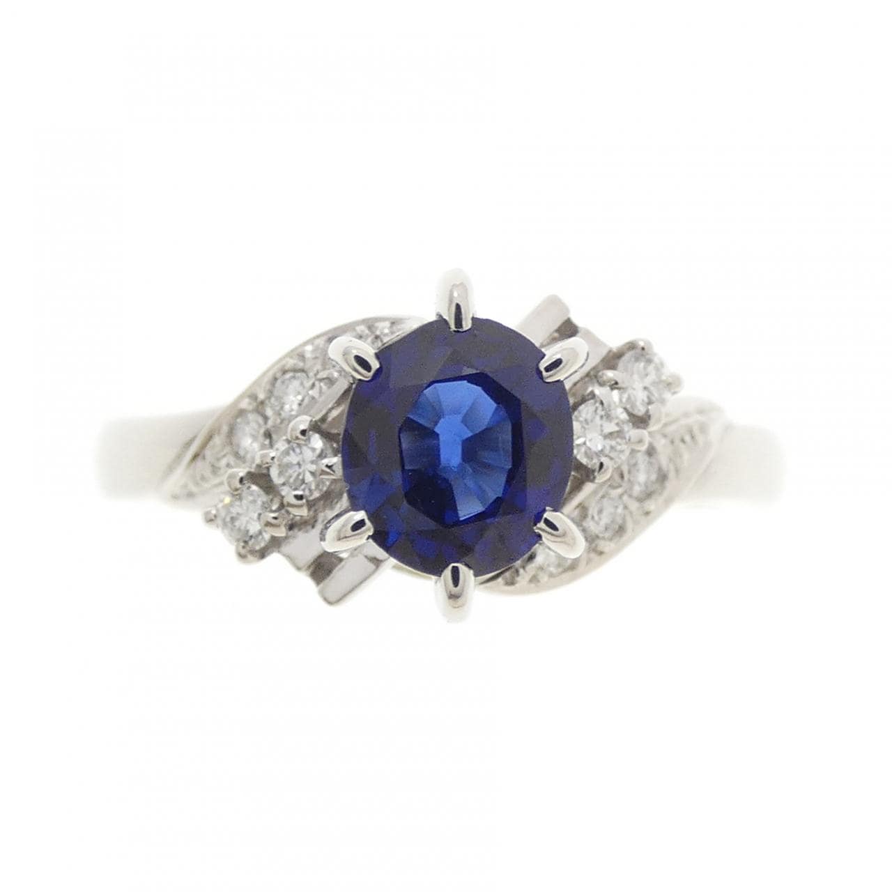 ミキモト サファイヤ リング 0.71CT