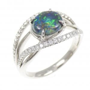 PT900 ブラックオパール リング 1.20CT
