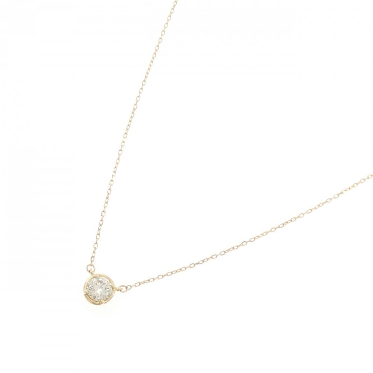 K18YG ダイヤモンド ネックレス