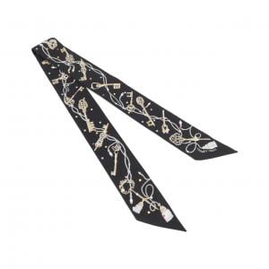 エルメス LES CLES A POIS ツイリー 063871S スカーフ