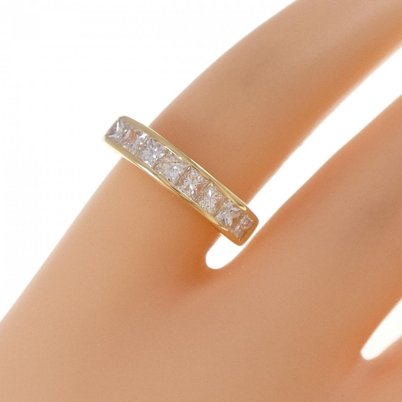 K18YG ダイヤモンド リング 0.681CT