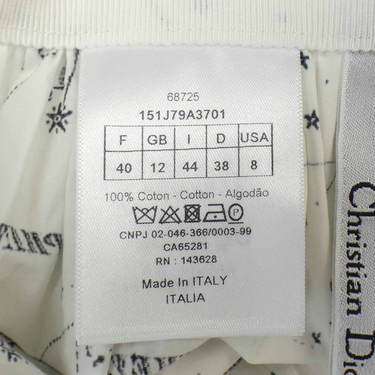 CHRISTIAN DIOR SKIRT DIOR CHRISTIAN DIOR