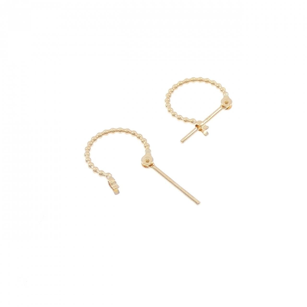 K18YG earrings