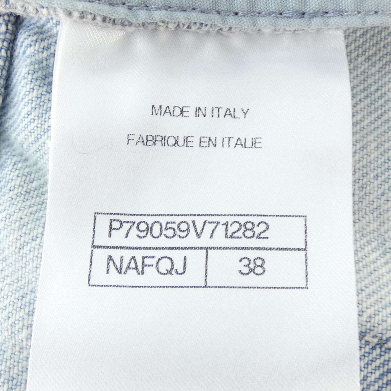 シャネル CHANEL LOOK4 P79059V71282 ジーンズ