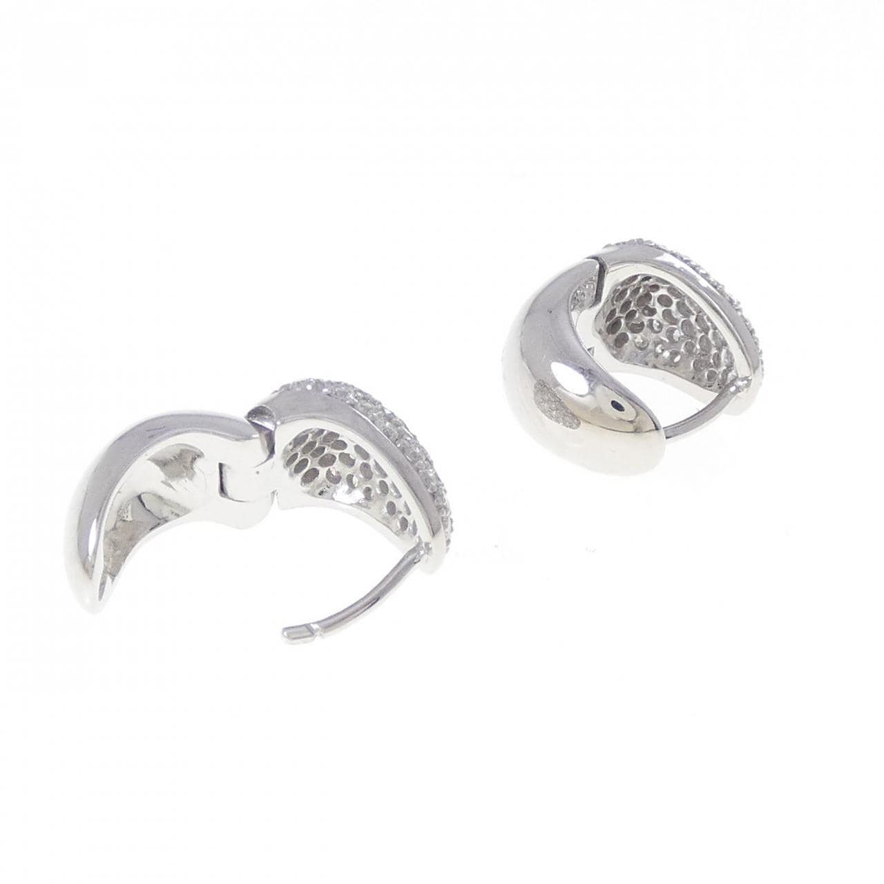 ポンテヴェキオ ダイヤモンド ピアス 0.76CT