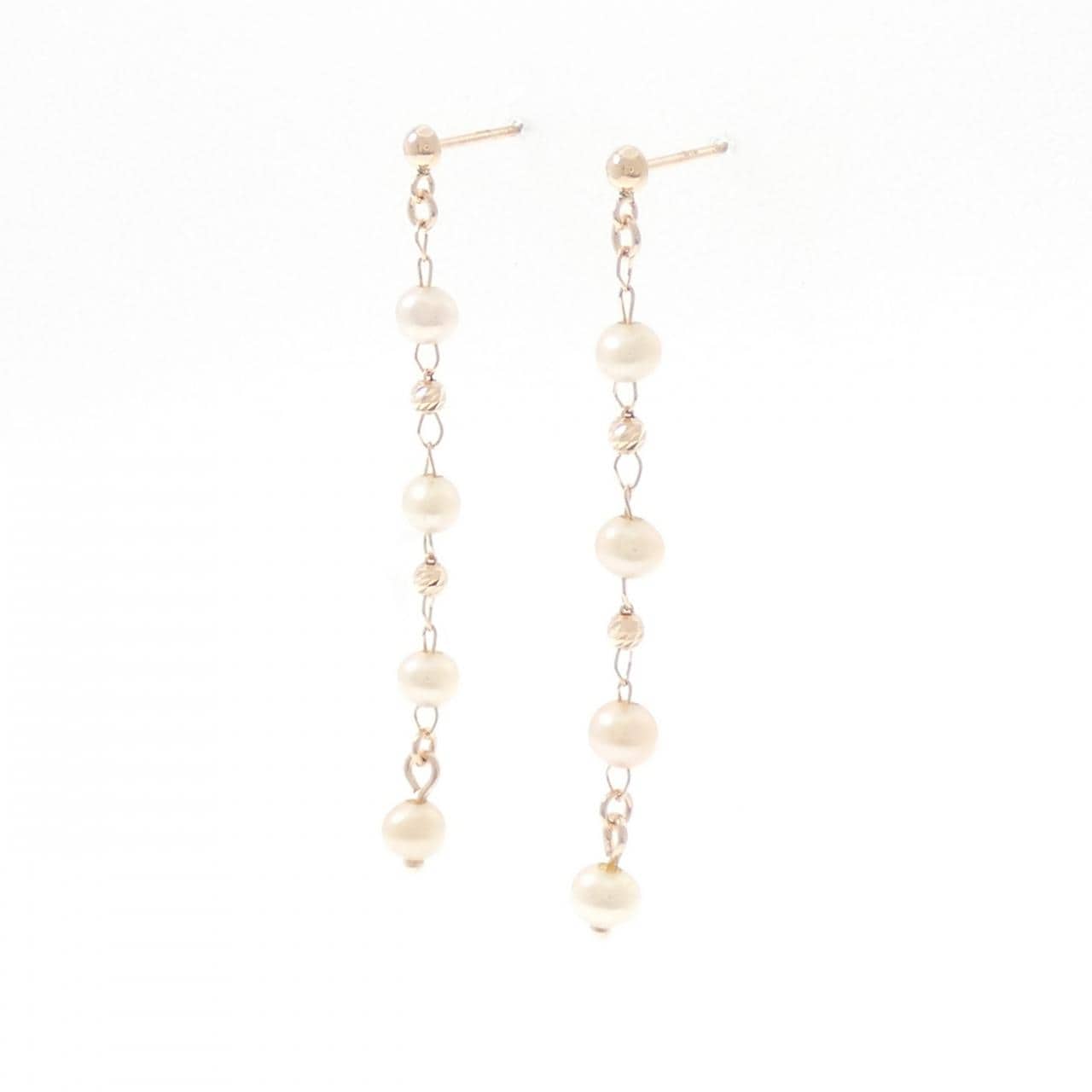 K10PG 淡水パール ピアス