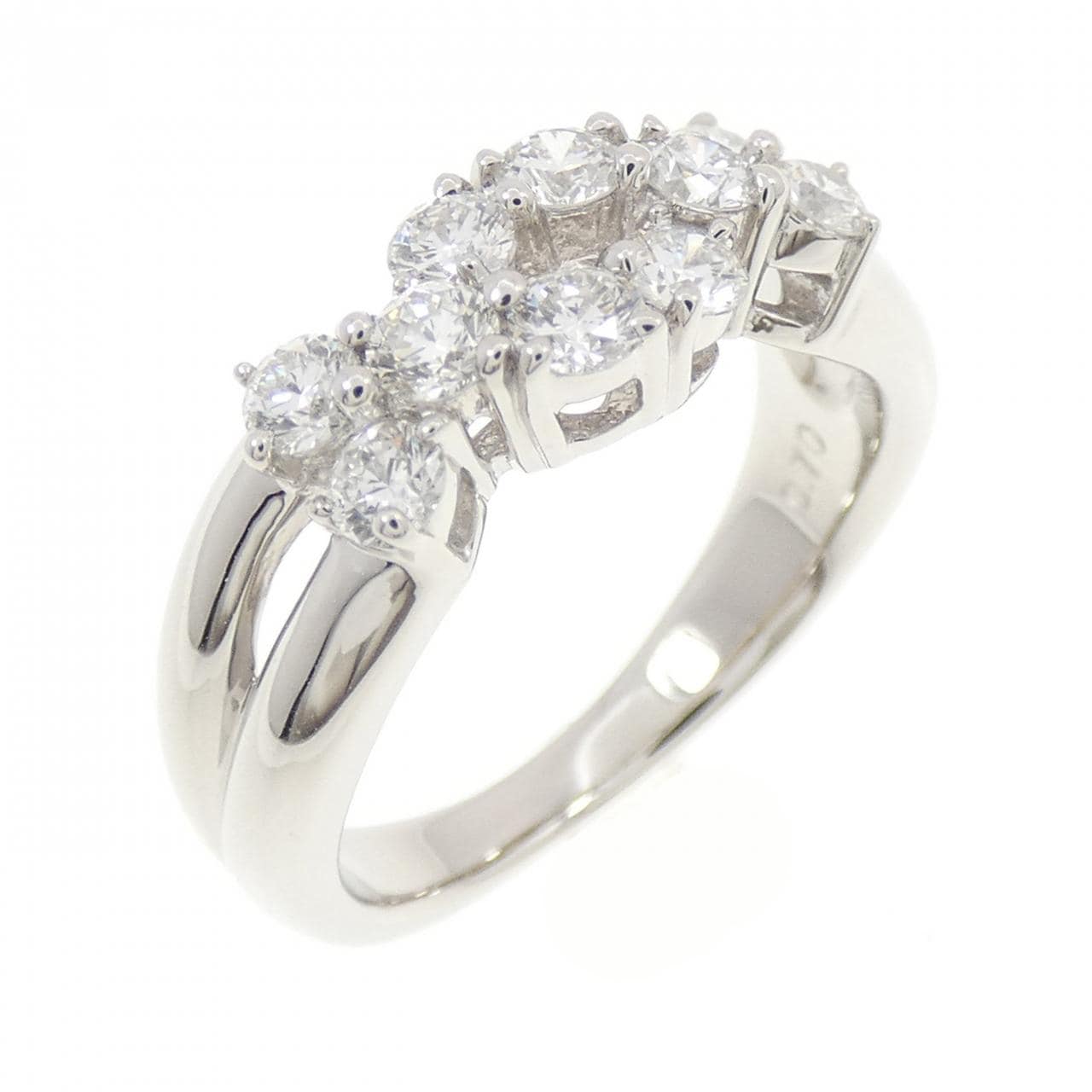 PT900 ダイヤモンド リング 0.70CT