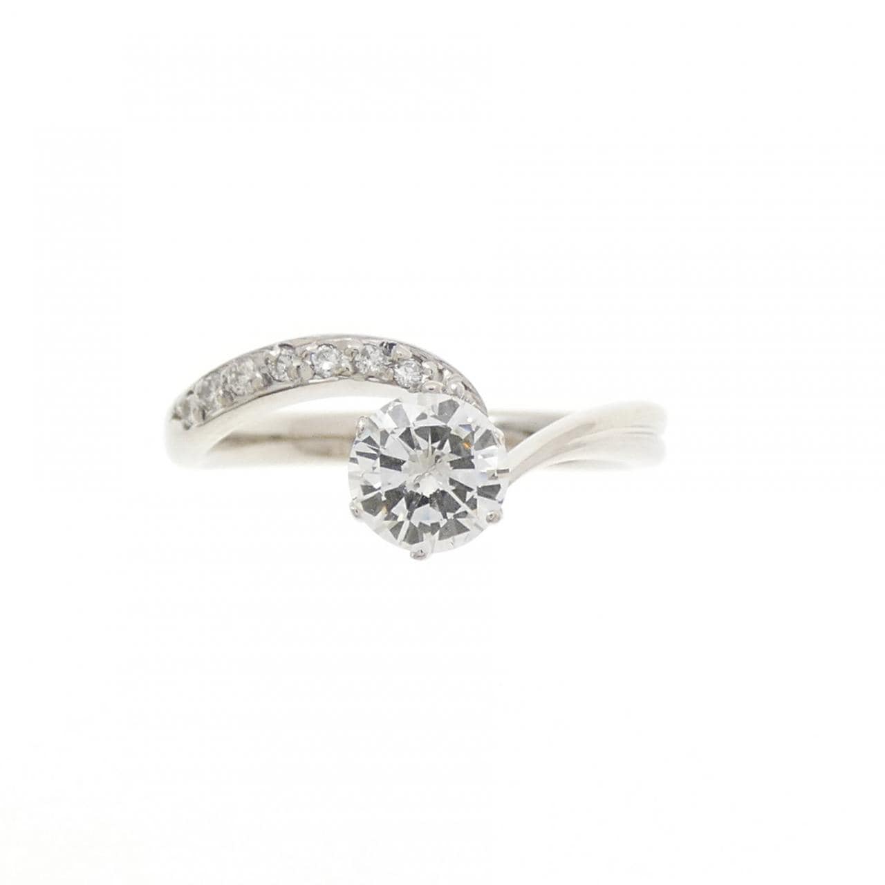 PT900 ダイヤモンド リング 0.565CT