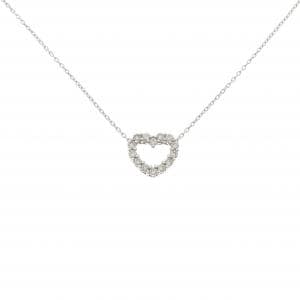 タサキ ハート ダイヤモンド ネックレス 0.18CT