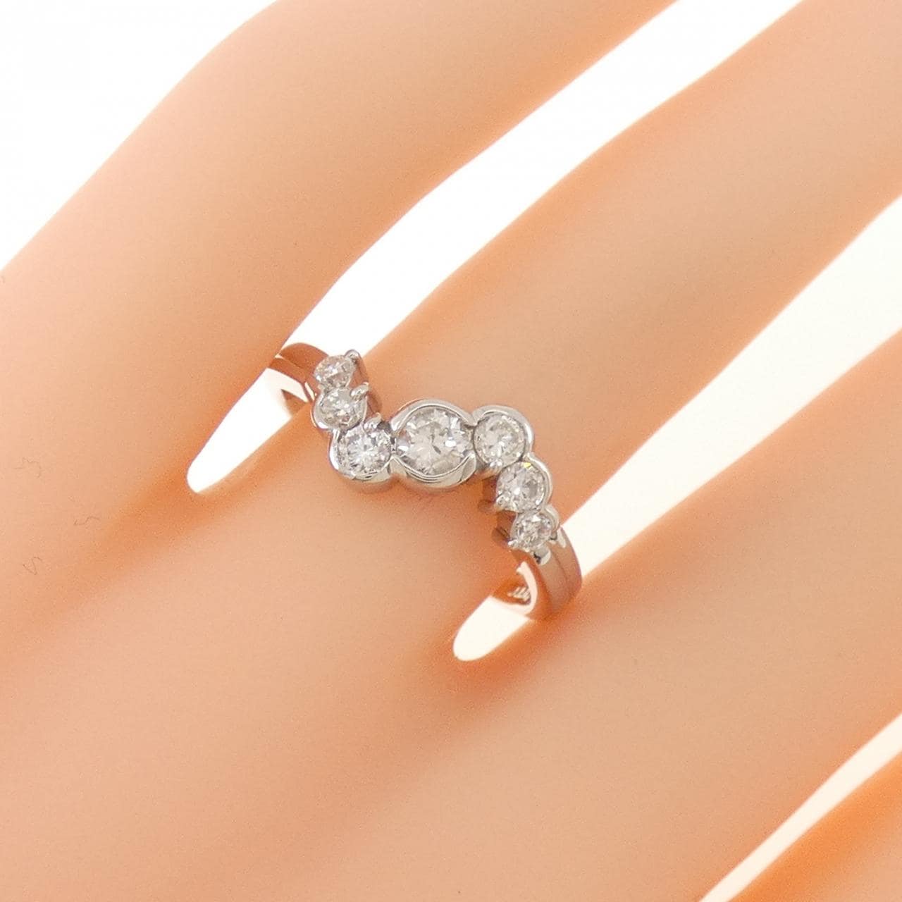 PT900 ダイヤモンド リング 0.54CT