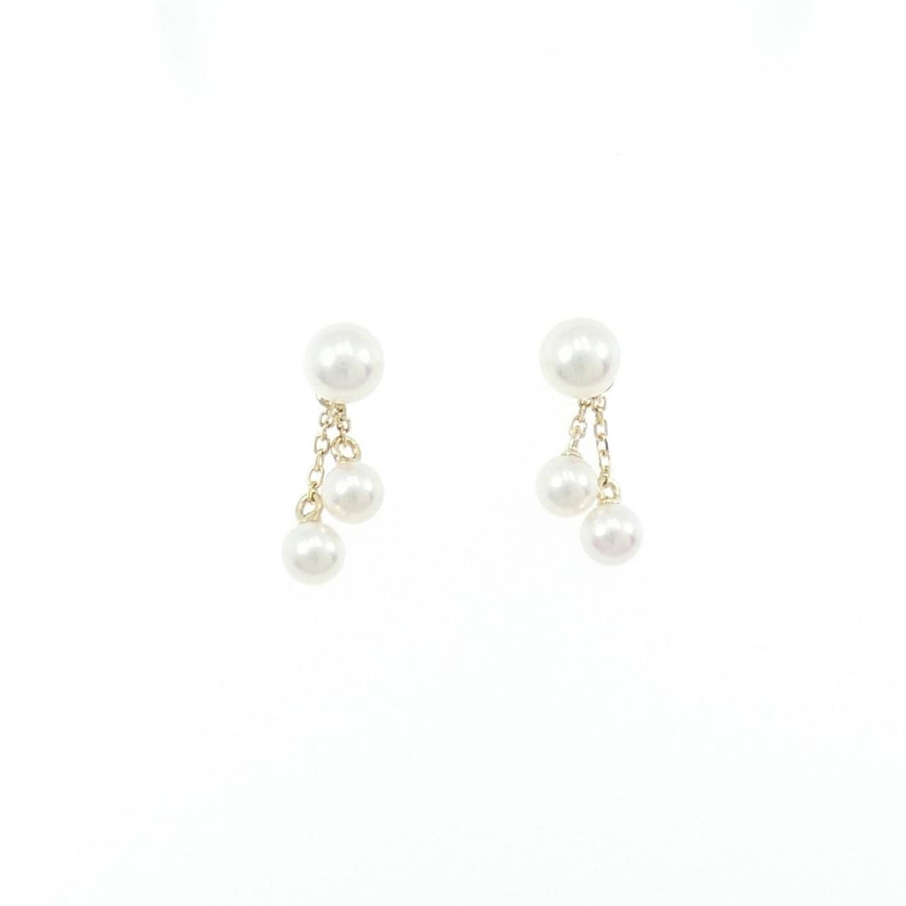 ミキモト アコヤパール ピアス