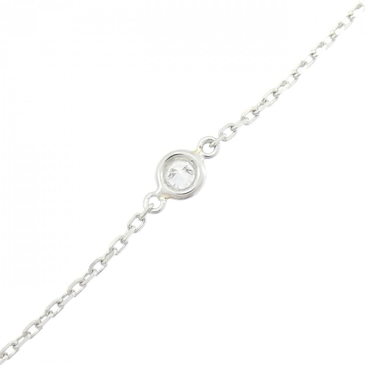 PT900/PT850 ダイヤモンド ネックレス 1.007CT
