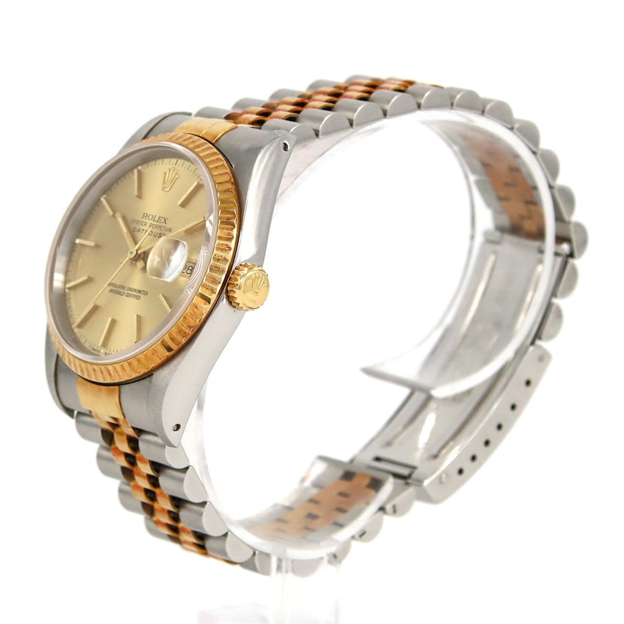 【ノーメンテナンス還元価格】ロレックス デイトジャスト 16233 SSxYG 自動巻 S番