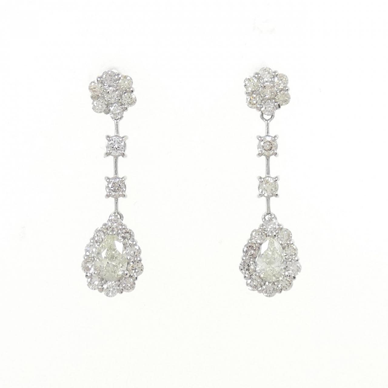 [BRAND NEW] PT Diamond earrings 0.76CT