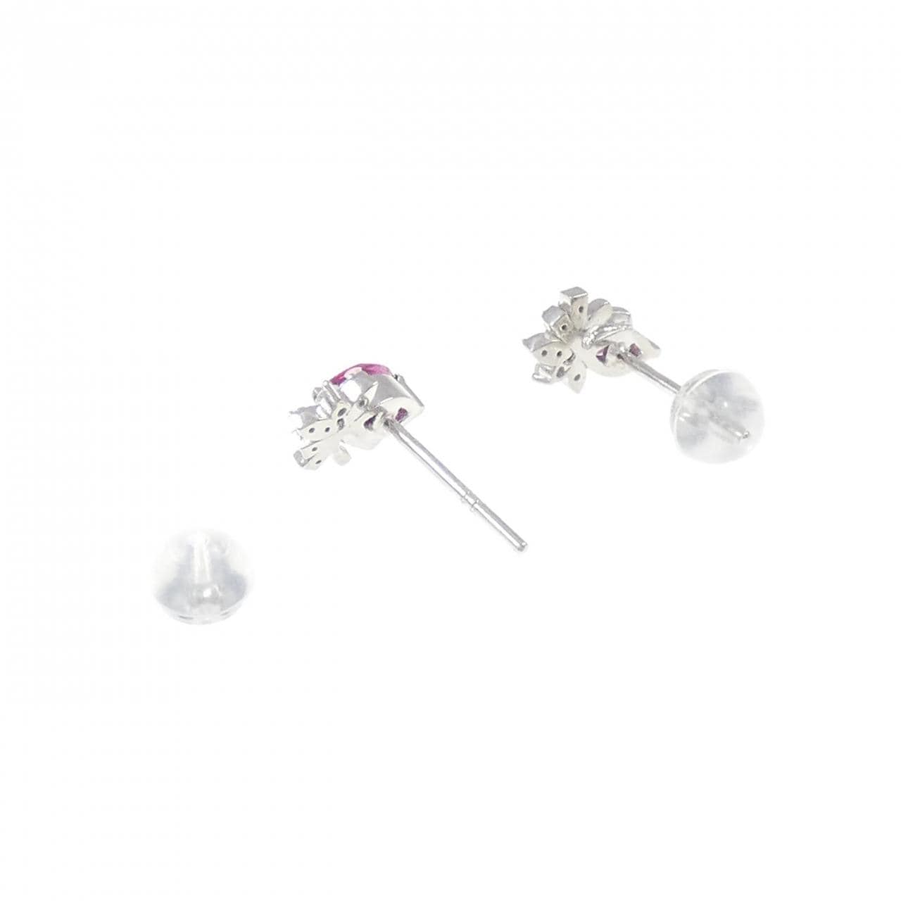 PT Ruby Earrings 0.50CT