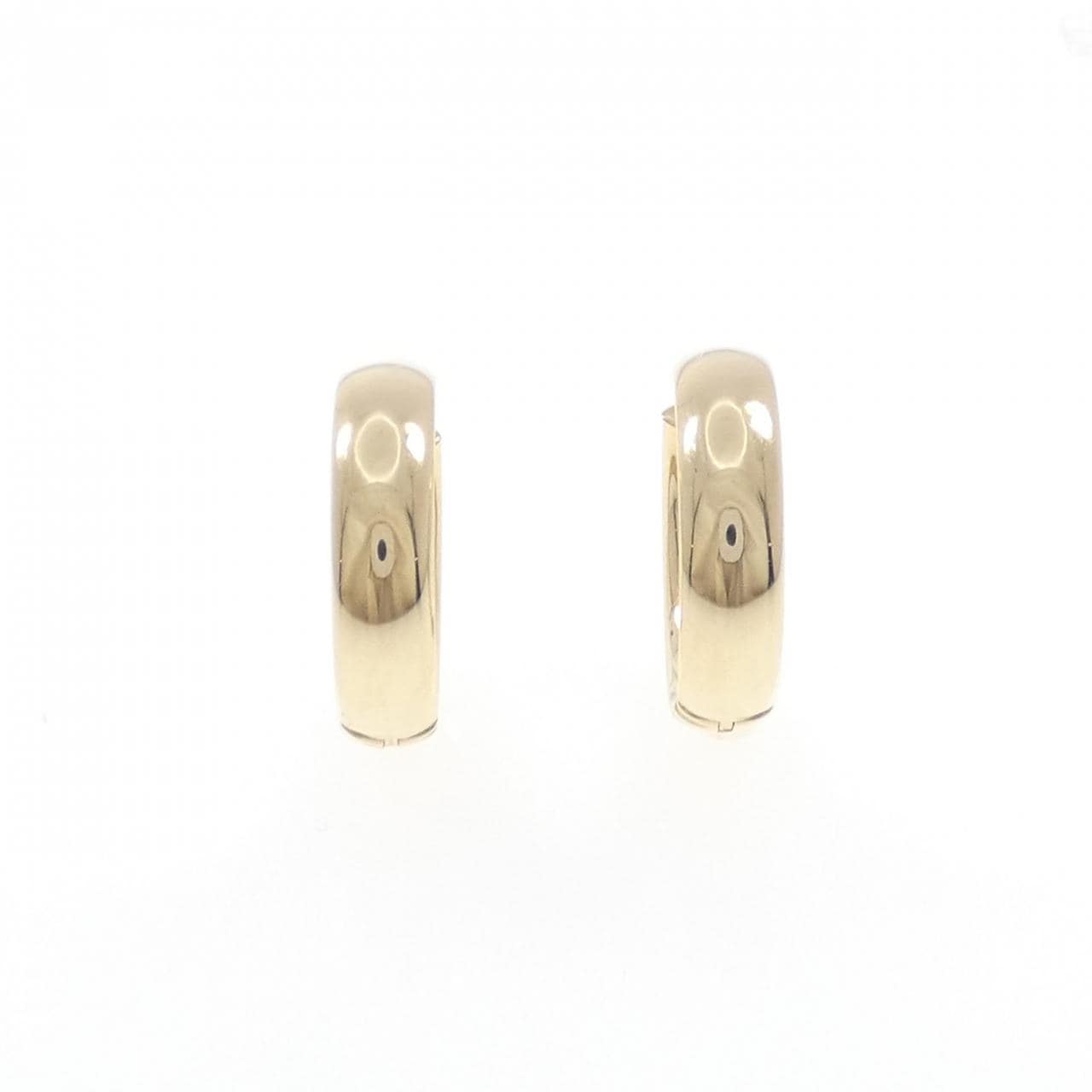 [BRAND NEW] K18YG hoop earrings