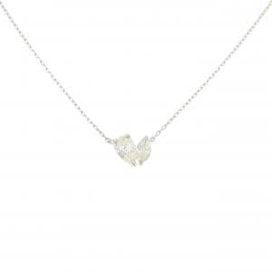 【新品】PT900/PT850 ダイヤモンド ネックレス 0.30CT