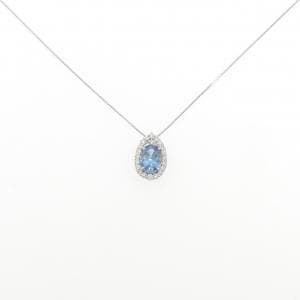 PT900/PT850 アクアマリン ネックレス 1.30CT