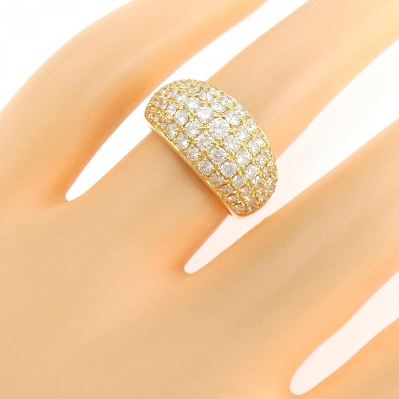 K18YG ダイヤモンド リング 1.40CT