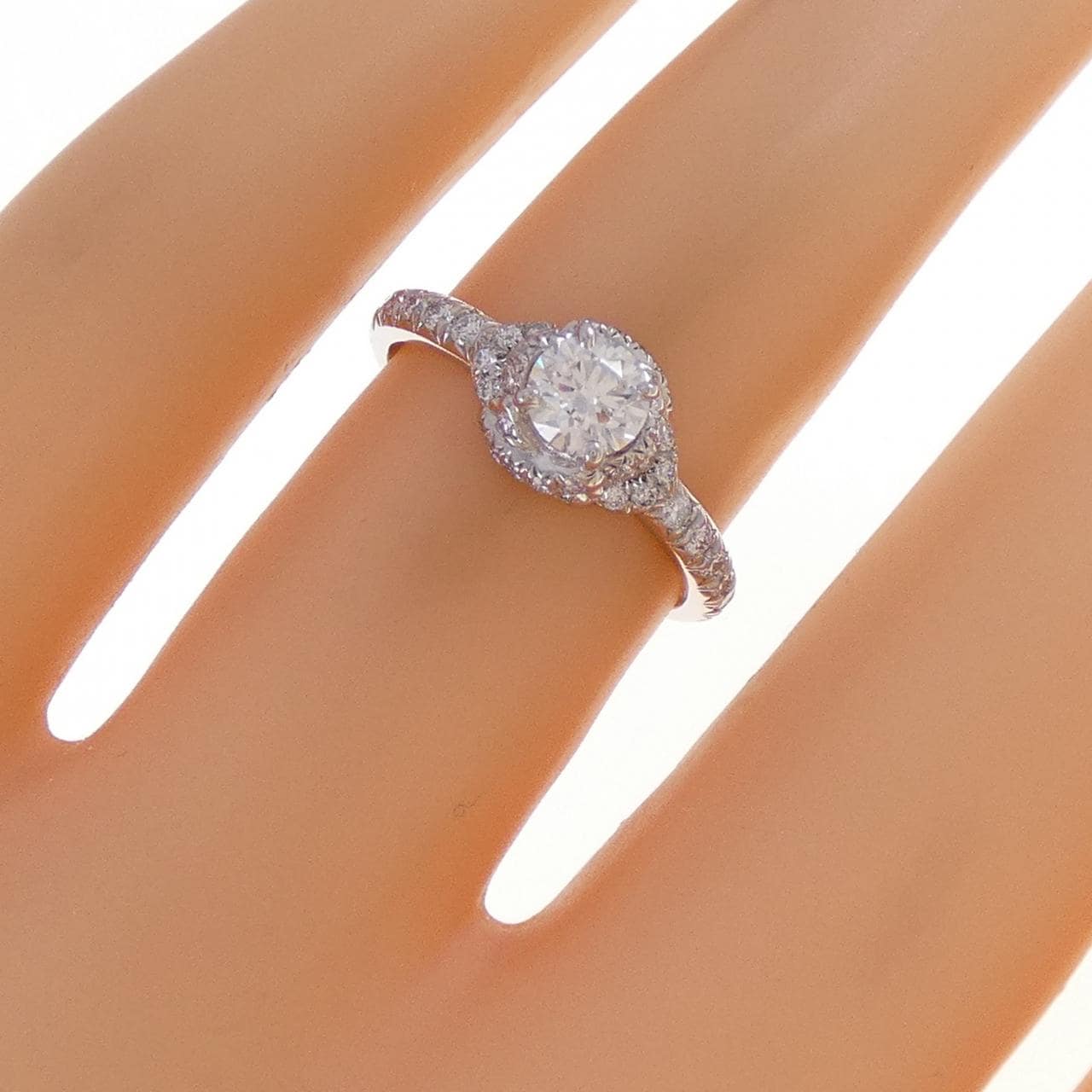 ショーメ リアン リング 0.33CT D VVS2 3EXT
