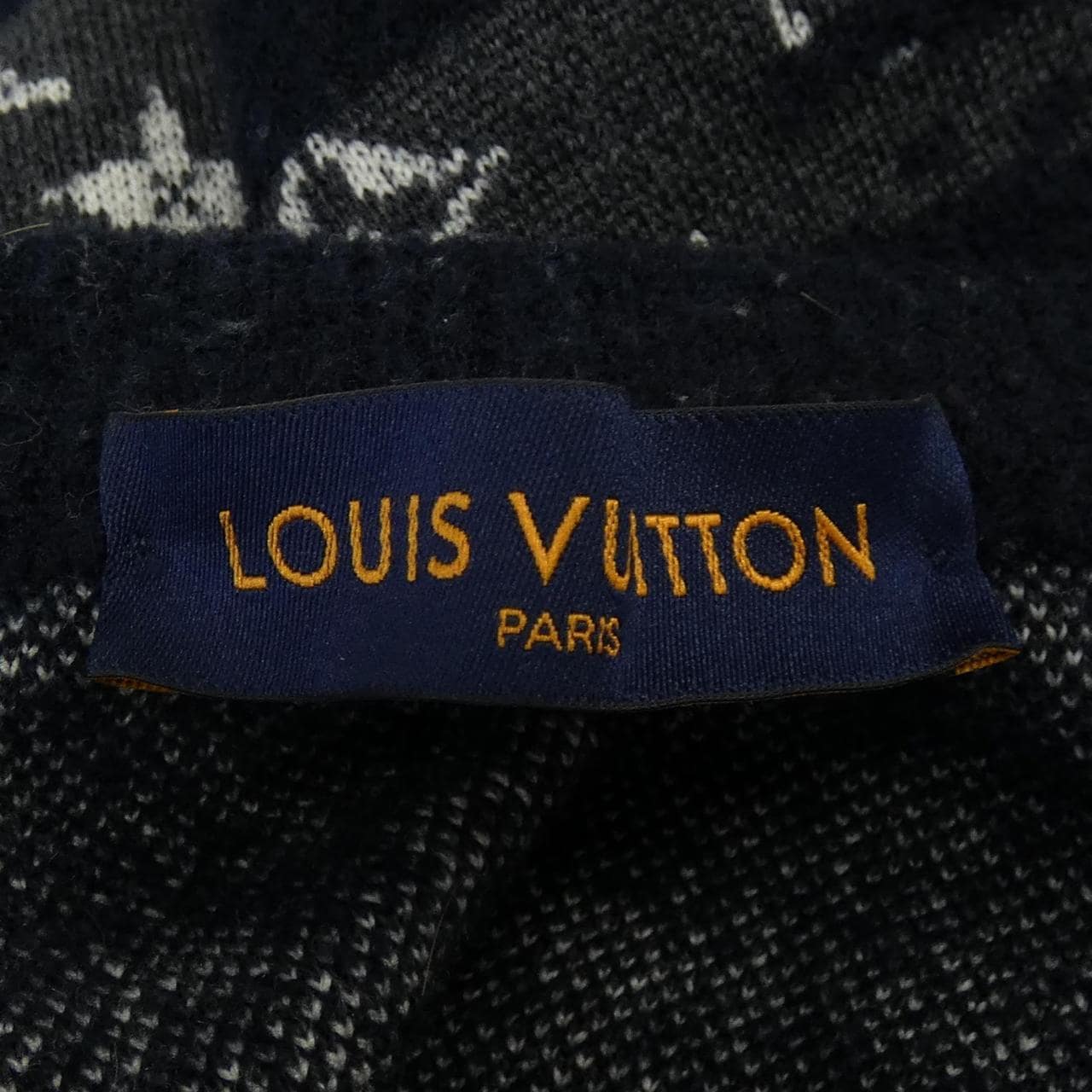ルイヴィトン LOUIS VUITTON ディストレストモノグラムクルーネック HKN03WZMB ニット